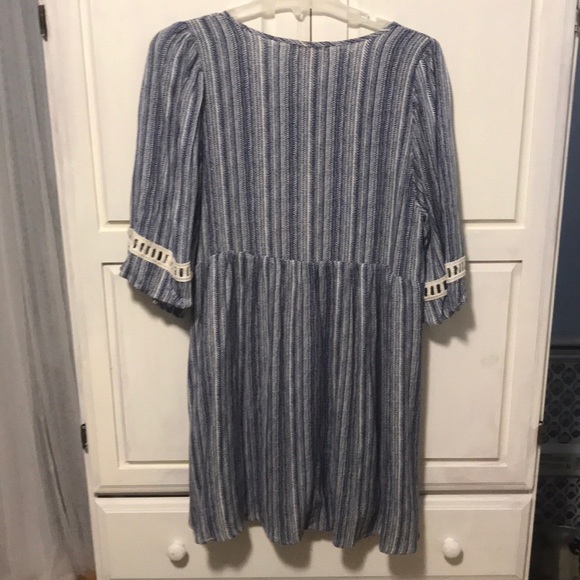 SALE🎉Gibson/Latimer Tunic BL/Cr dress NWOT - Picture 6 of 7